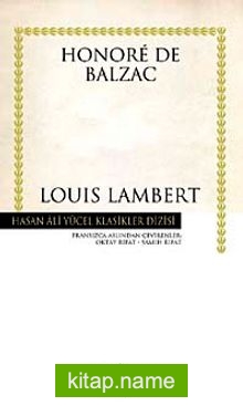 Louis Lambert (Ciltsiz)