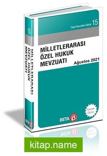 Milletlerarası Özel Hukuk Mevzuatı / Cep Kitapları 15