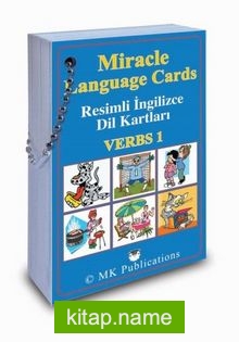 Miracle Language Cards – Verbs 1 / Resimli İngilizce Dil Kartları