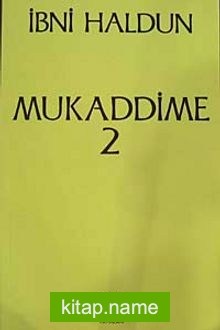 Mukaddime İkinci Cilt
