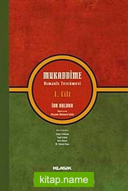 Mukaddime Osmanlı Tercümesi (3 Cilt Takım)
