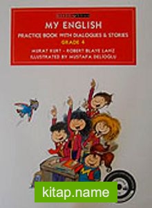 My English Practice Book With Dialogues  Stories Grade-4 (Cd Ekli)