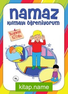 Namaz Kılmayı Öğreniyorum / Erkek (Boyama)