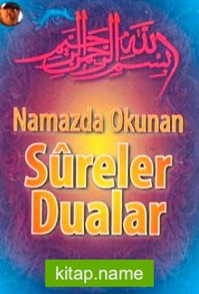 Namazda Okunan Sureler Dualar (Kartela)