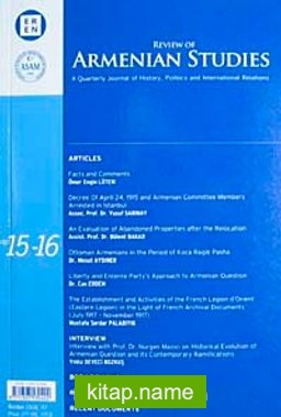 Number 15-16 2007-Review of Armenian Studies