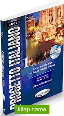 Nuovo Progetto Italiano 1 +CD ROM (İtalyanca Temel ve Orta-Alt Seviye)