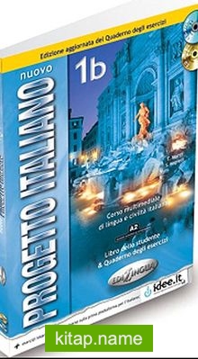 Nuovo Progetto Italiano 1b Edizione aggiornata (Kitap ve Çalışma Kitabı +CD +CDROM) İtalyanca Orta-Alt Seviye (A2)
