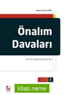 Önalım Davaları (En Son Yargıtay İçtihatları ile)