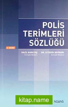 Polis Terimleri Sözlüğü