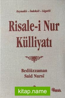 R. Nur Külliyatı 2.Cilt Kaynak-İndeks-Lugat