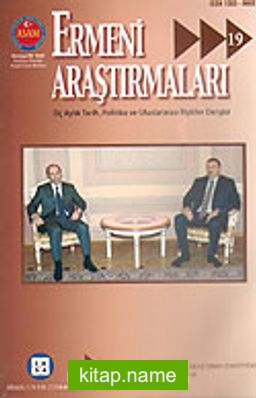 Sayı:19-Ermeni Araştırmaları-Sonbahar 2005