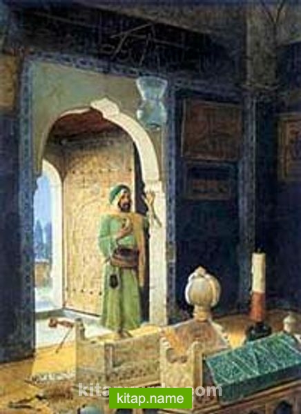 Şehzade Türbesinde / Osman Hamdi Bey (OHB 003-30×40) (Çerçevesiz)