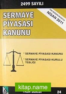 Sermaye Piyasası Kanunu ( Yasa Serisi 24)