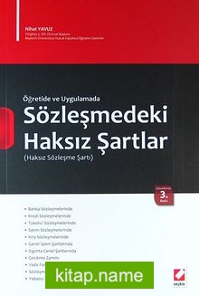 Sözleşmedeki Haksız Şartlar