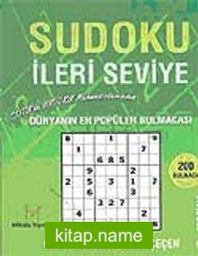 Sudoku İleri Seviye Dünyanın En Popüler Bulmacası