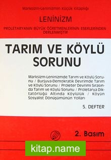 Tarım ve Köylü Sorunu