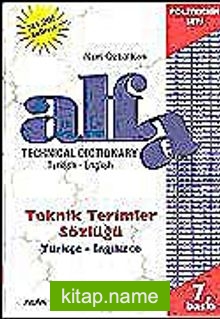 Teknik Terimler Sözlüğü Türkçe-İngilizce