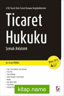 Ticaret Hukuku (Şemalı Anlatımlı)