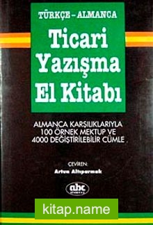 Ticari Yazışma El Kitabı (Türkçe-Almanca)