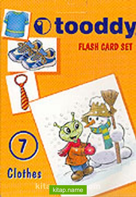 Tooddy Flash Card Set 7: Giysiler
