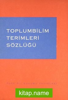 Toplumbilim Terimleri Sözlüğü (1-A-19)