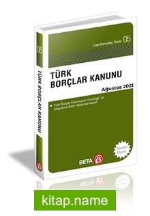 Türk Borçlar Kanunu / Cep Kanunları 05