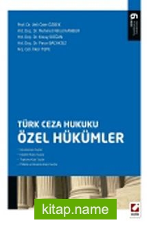 Türk Ceza Hukuku / Özel Hükümler