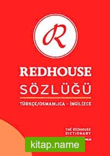 Türkçe-Osmanlıca-İngilizce Redhouse Sözlüğü (Turuncu)