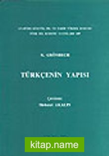 Türkçenin Yapısı