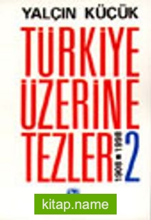 Türkiye Üzerine Tezler 1908-1998 2