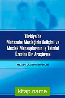 Türkiye’de Muhasebe Mesleğinin Gelişimi ve Meslek Mensuplarının İş Tatmini Üzerine Bir Araştırma