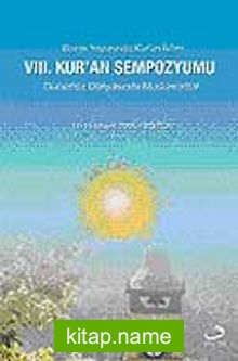 VIII. Kur’an Haftası Kur’an Sempozyumu