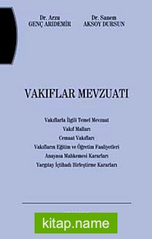 Vakıflar Mevzuatı