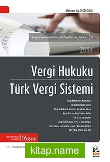 Vergi Hukuku-Türk Vergi Sistemi