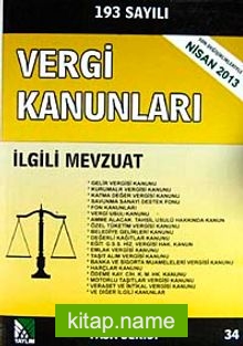 Vergi Kanunları İlgili Mevzuat (Yasa Serisi 34)