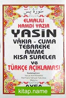 Yasin Vakıa-Cuma Tebareke Amme  Kısa Sureler ve Türkçe Açıklaması (Kod:009 Çanta Boy)