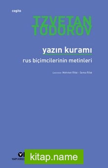 Yazın Kuramı  Rus Biçimcilerinin Metinleri