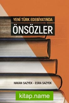 Yeni Türk Edebiyatında Önsözler