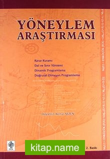 Yöneylem Araştırması / Kemal Sezen