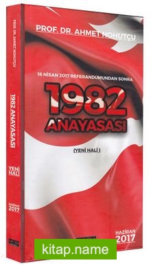 1982 Anayasası (16 Nisan 2017 Referandumundan Sonra