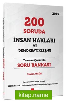 200 Soruda İnsan Hakları ve Demokratikleşme Tamamı Çözümlü Soru Bankası