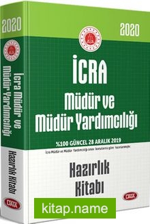 2020 İcra Müdür ve Müdür Yardımcılığı Hazırlık Kitabı