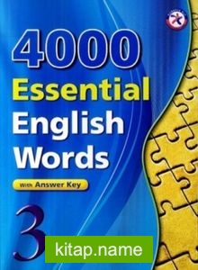 4000 Essential English Words 3 with Answer Key-İngilizce’de 4000 Temel Kelime