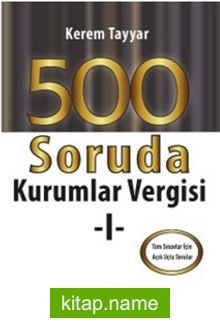 500 Soruda Kurumlar Vergisi 1