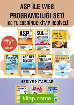 ASP İle Web Programcılığı Seti (10 Kitap )