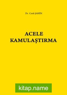 Acele Kamulaştırma