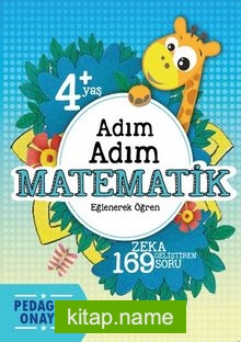 Adım Adım Matematik 4+Yaş 169 Soru