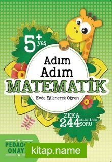 Adım Adım Matematik 5+Yaş 244 Soru