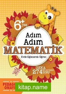 Adım Adım Matematik 6+Yaş 274 Soru