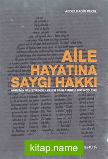 Aile Hayatına Saygı Hakkı